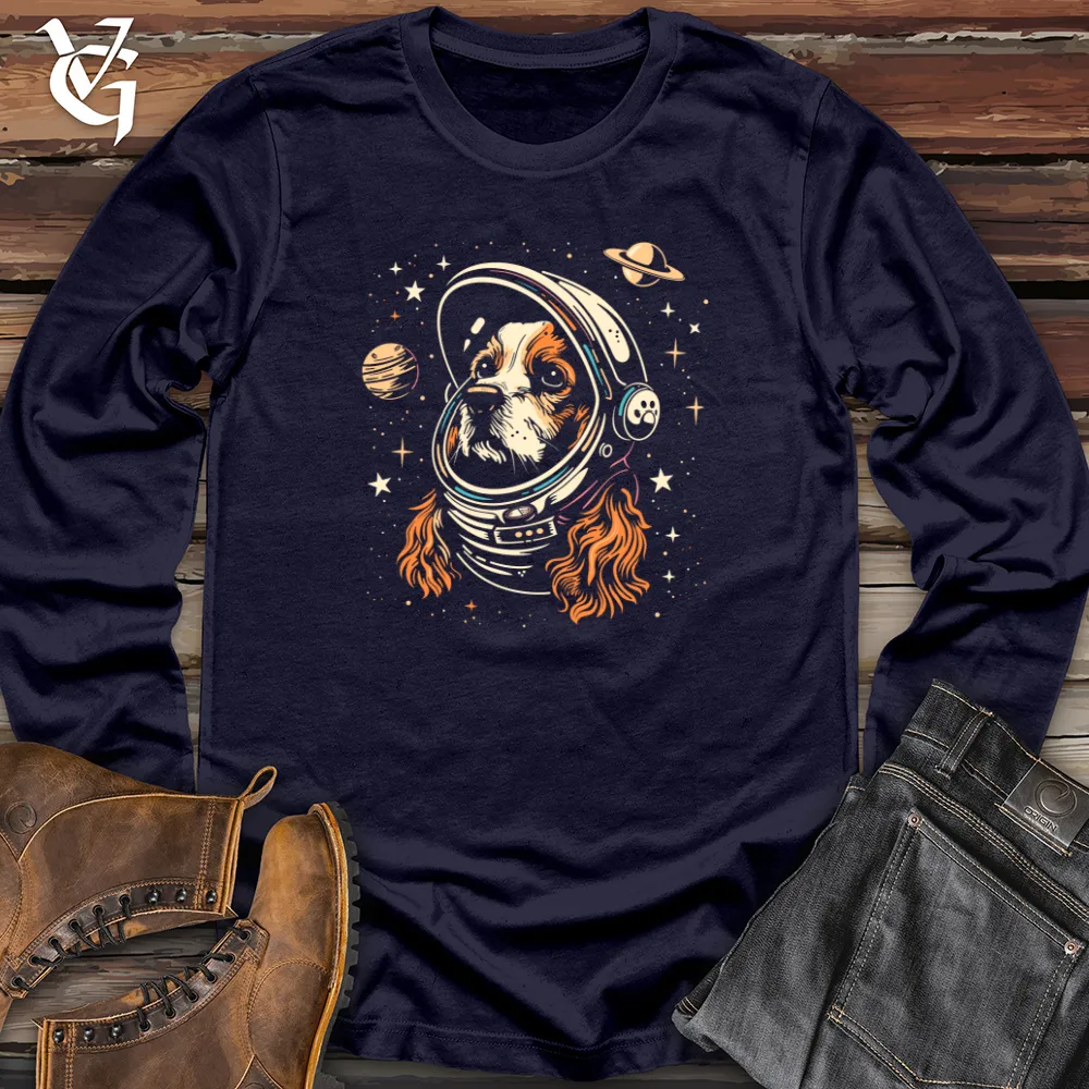 Cosmic Cocker Astronaut Long Sleeve