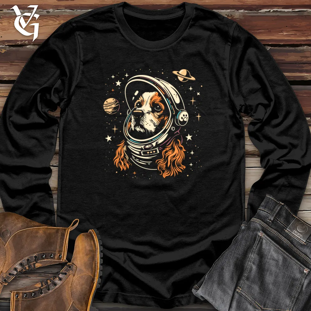 Cosmic Cocker Astronaut Long Sleeve