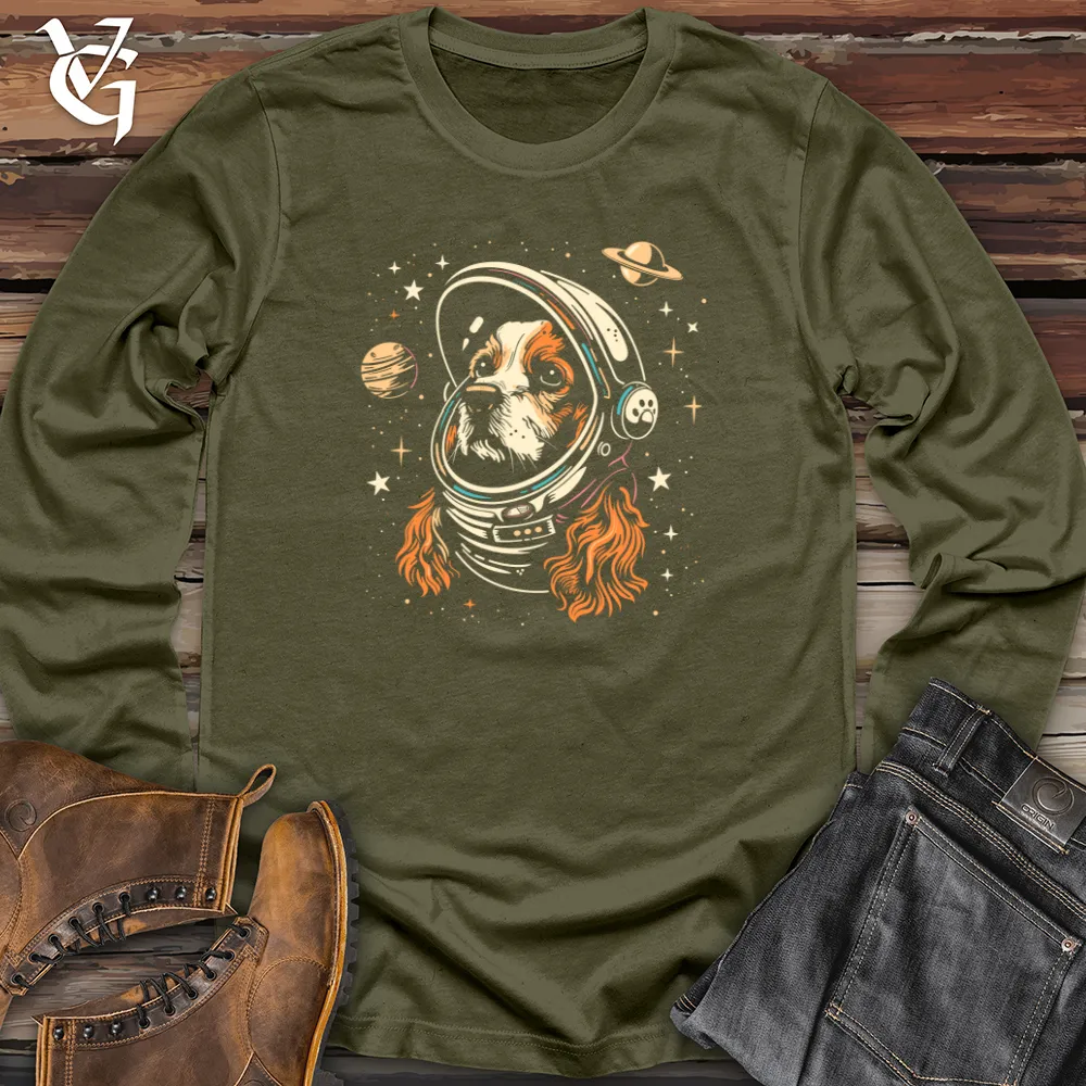 Cosmic Cocker Astronaut Long Sleeve