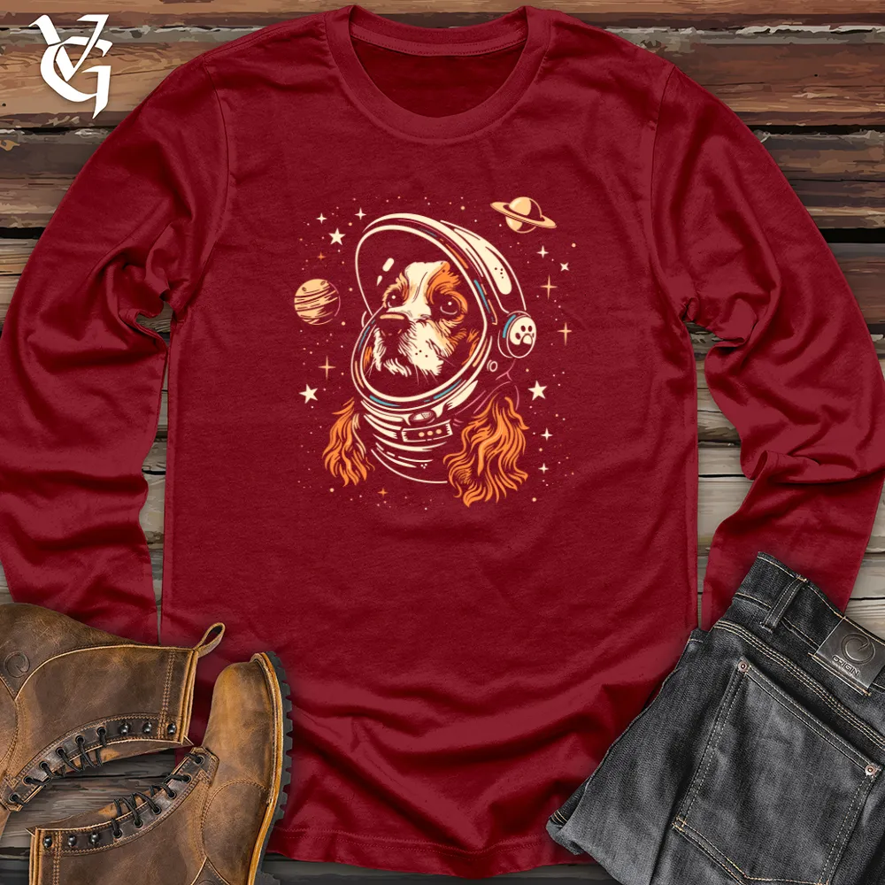Cosmic Cocker Astronaut Long Sleeve