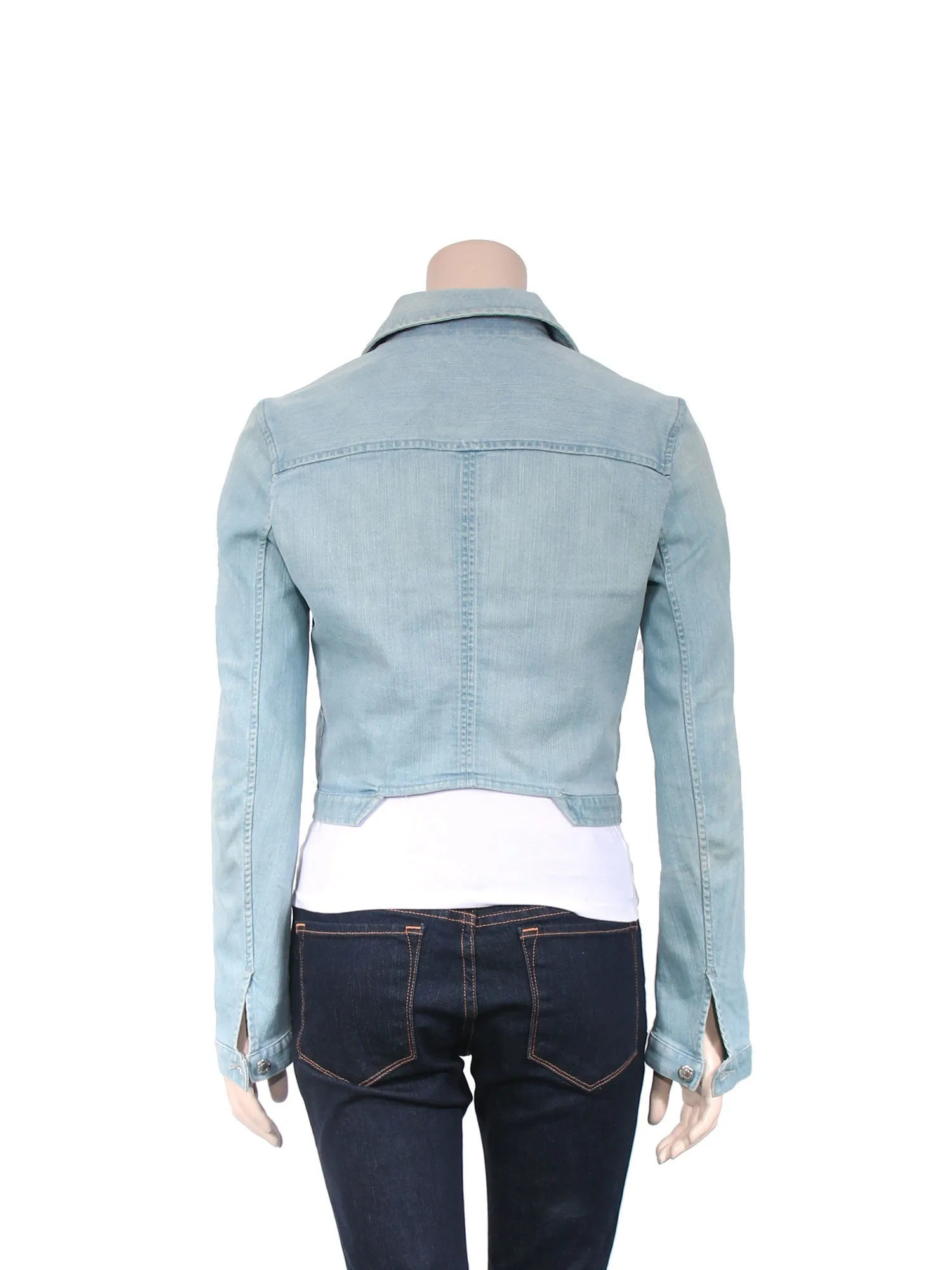Cropped Denim Jacket