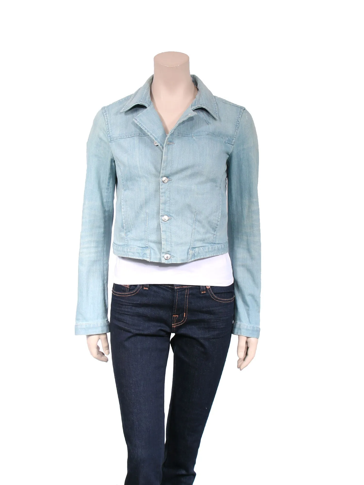 Cropped Denim Jacket