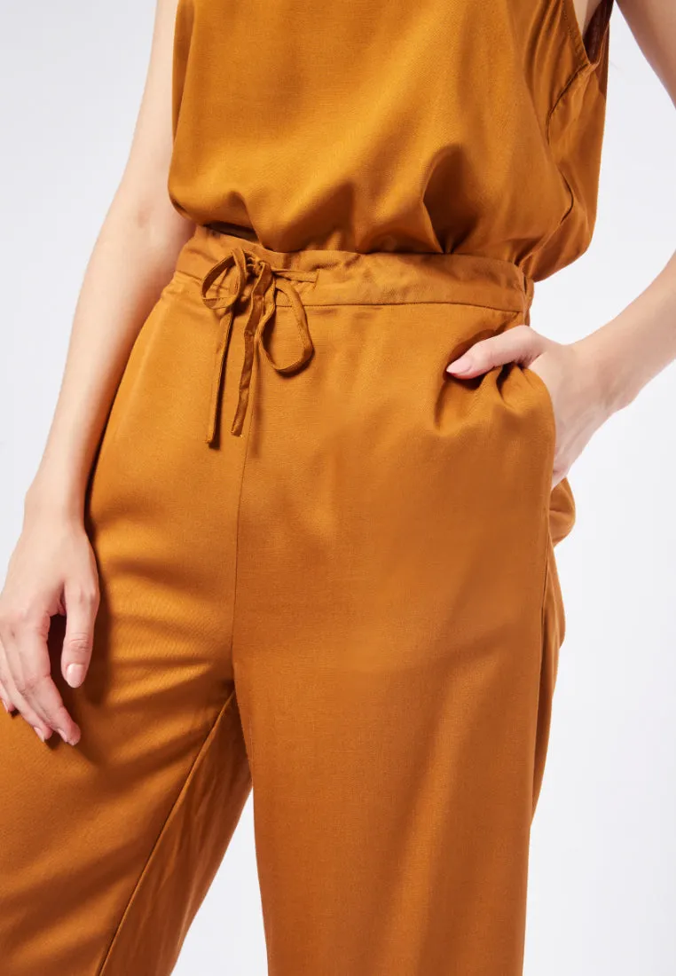 Culottes with Drawstring Details