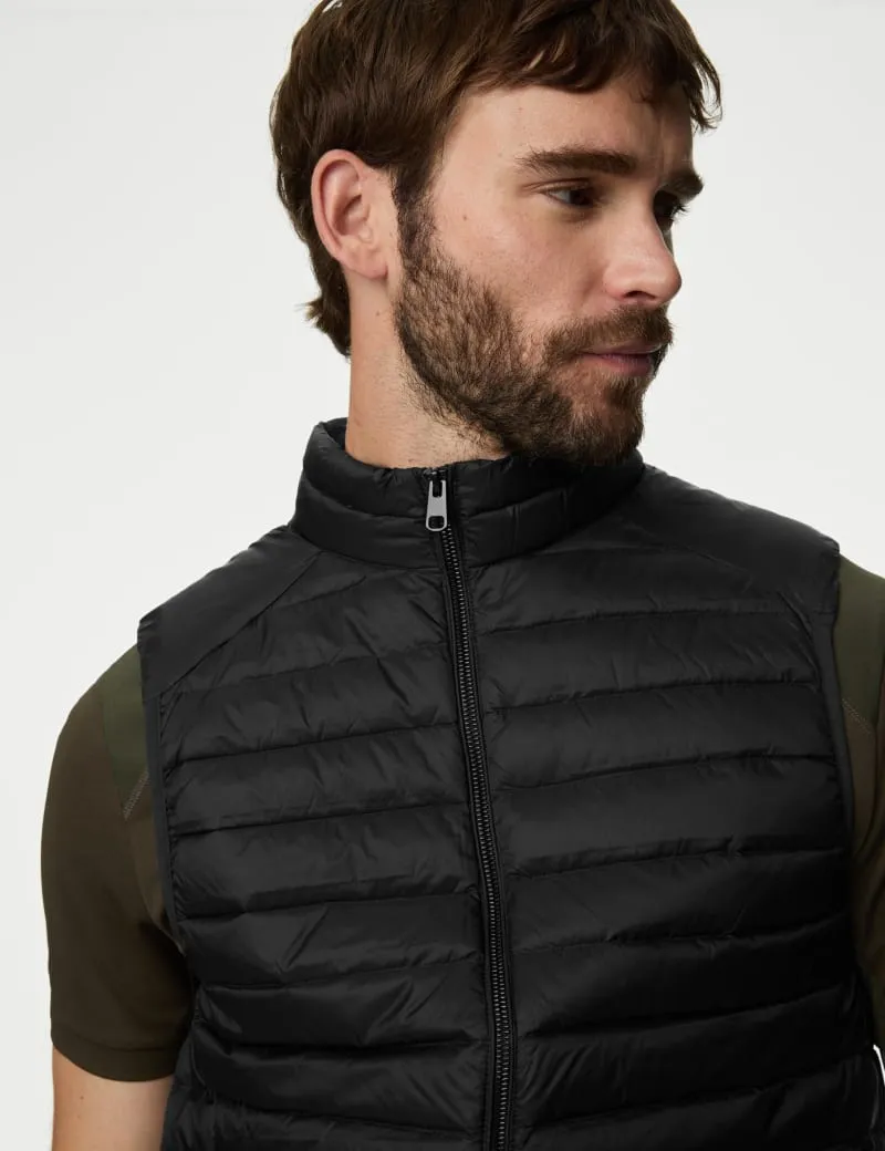 Feather and Down Gilet with Stormwear