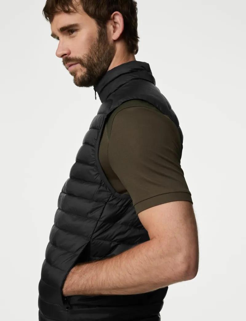 Feather and Down Gilet with Stormwear