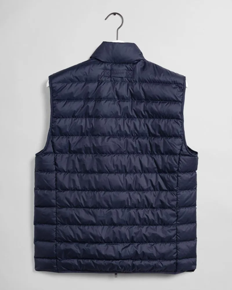 Gant Apparel Mens LIGHT DOWN GILET 433/EVENING BLUE