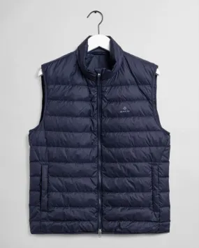 Gant Apparel Mens LIGHT DOWN GILET 433/EVENING BLUE
