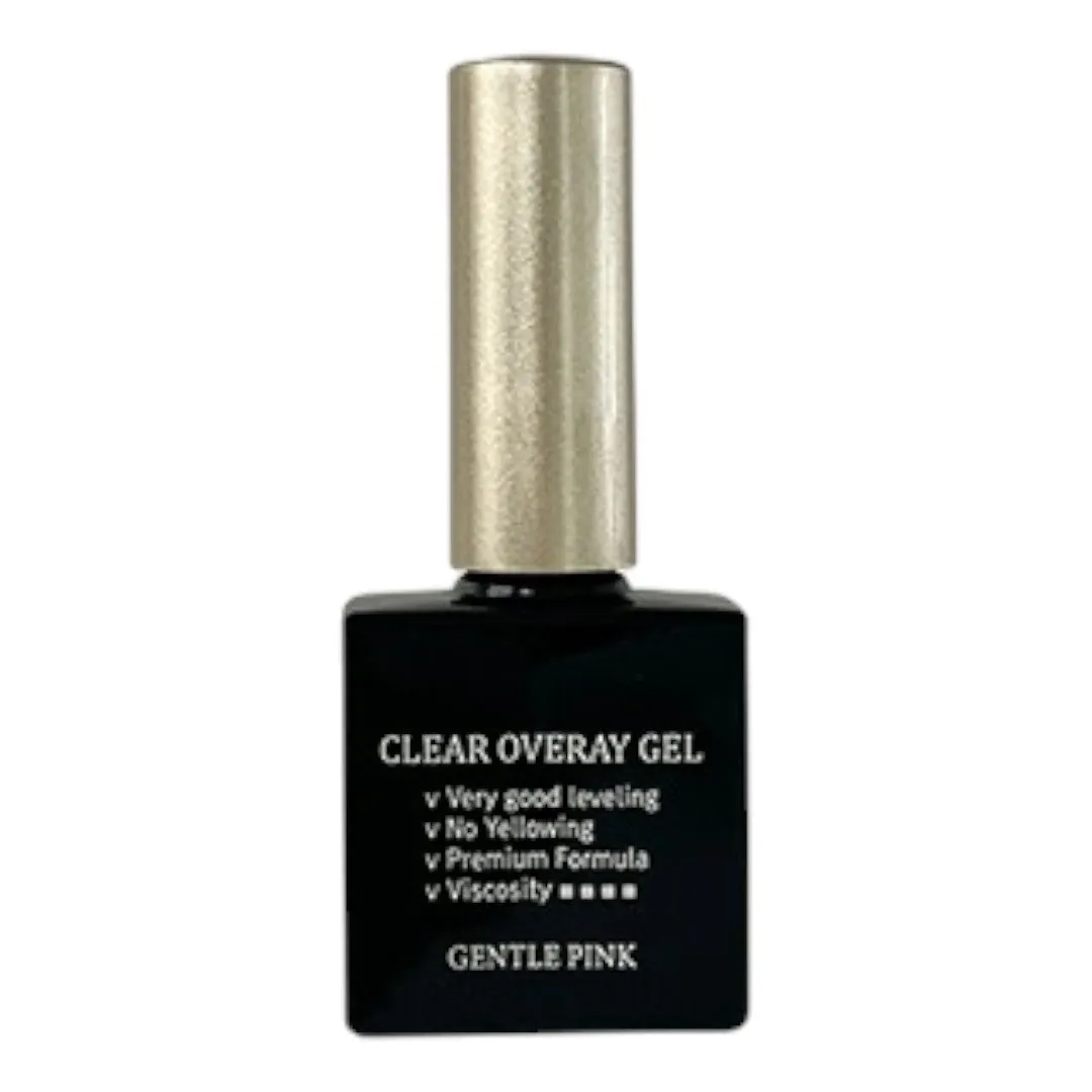 Gentle Pink Gel Top Coat - Overlay