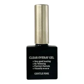 Gentle Pink Gel Top Coat - Overlay