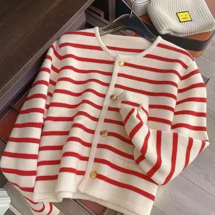 Gilet Bouton Doré - Tia