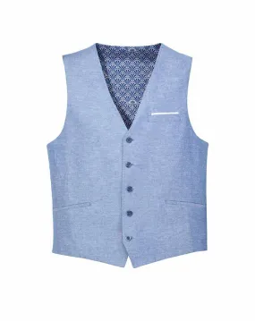 Gilet coordonable Ipec bleu ciel