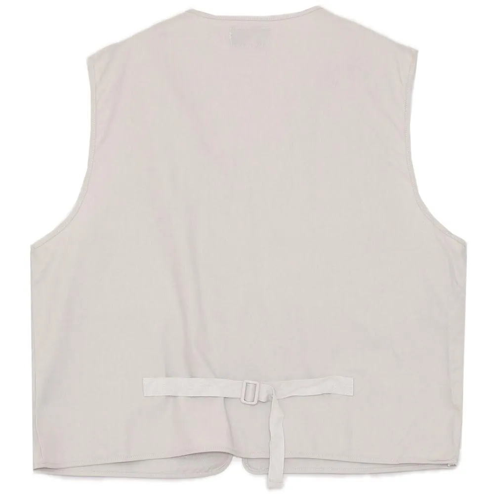 Gilet court multipoches Gris