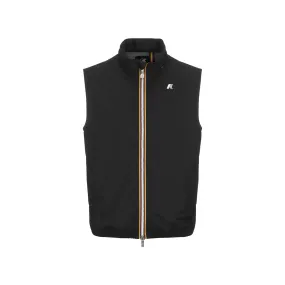 Gilet Uomo Nero Valen Stretch