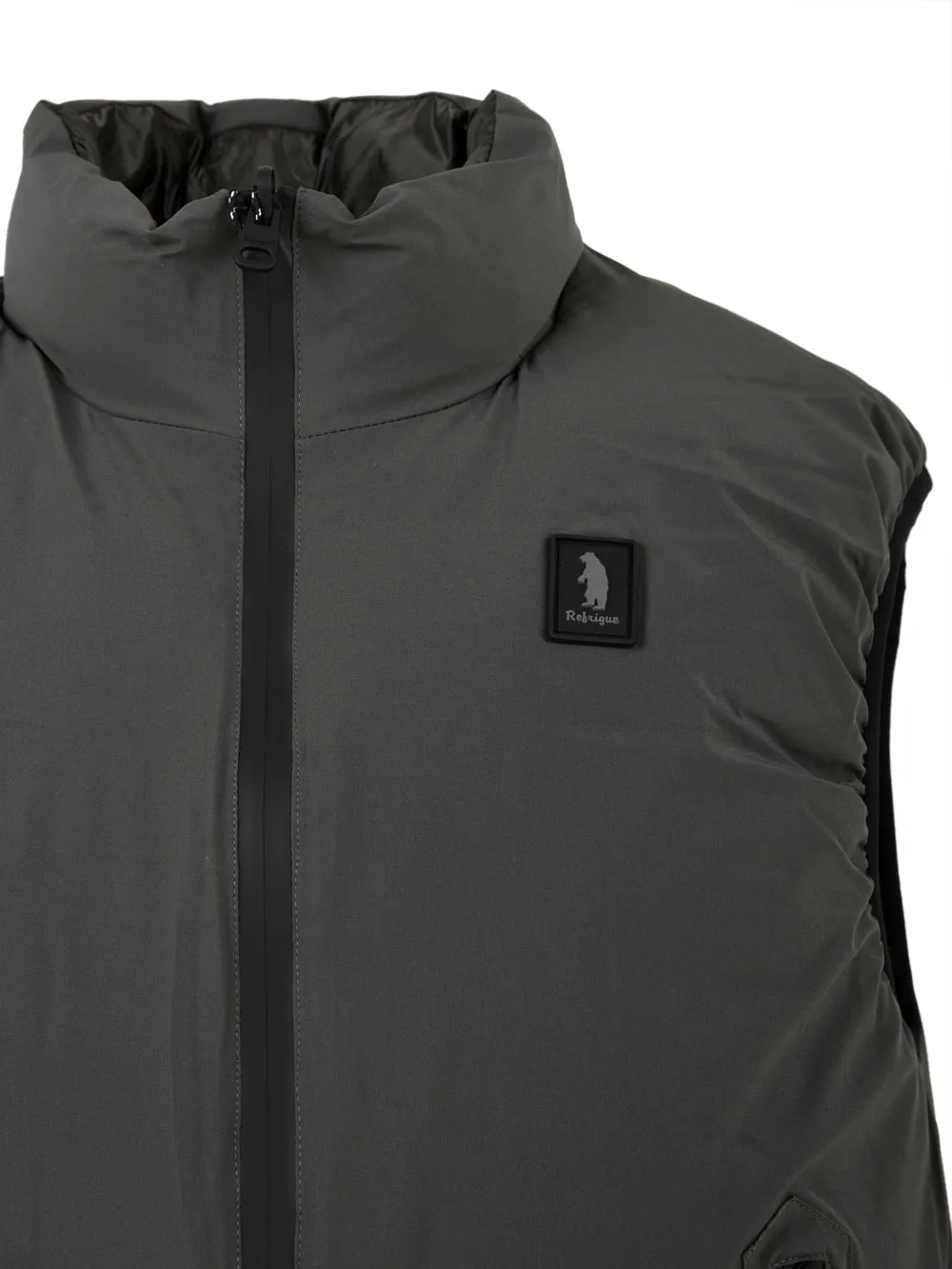 Gilet Uomo reversibile con chiusura a zip