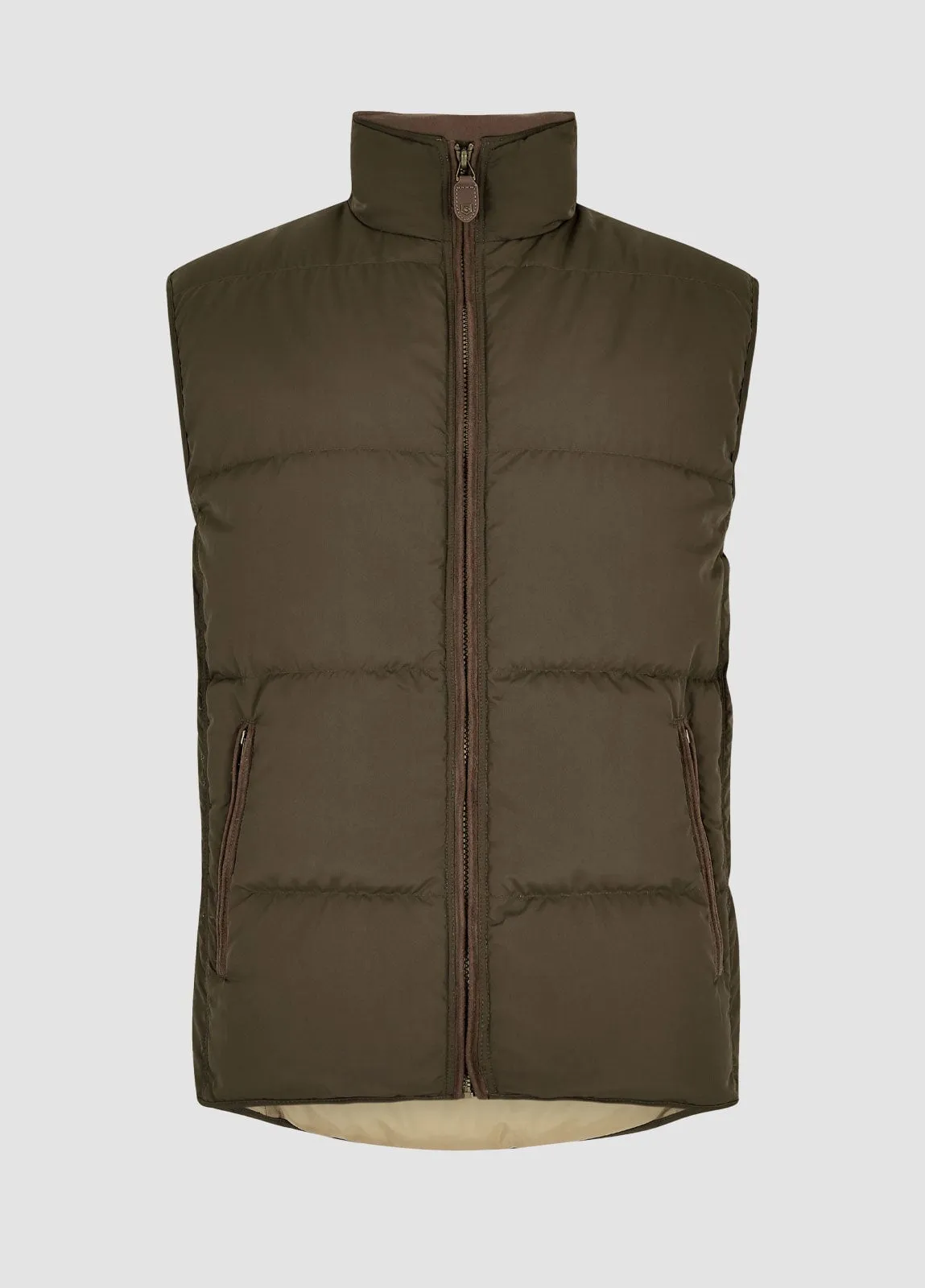 Graystown Down Gilet vest, mand, Oliven