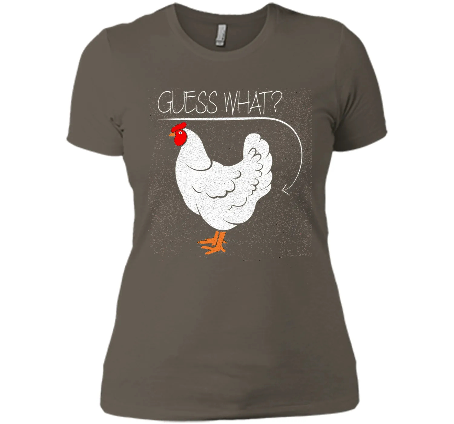 Guess What? Chicken Butt Graphic T-Shirt