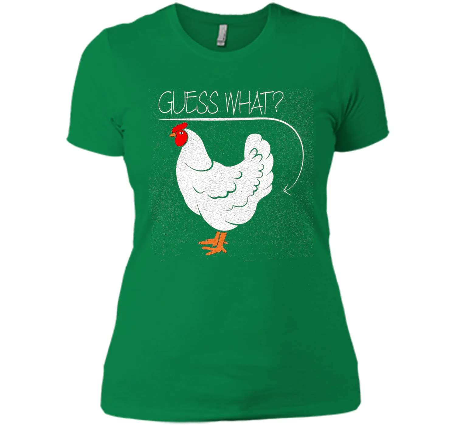 Guess What? Chicken Butt Graphic T-Shirt