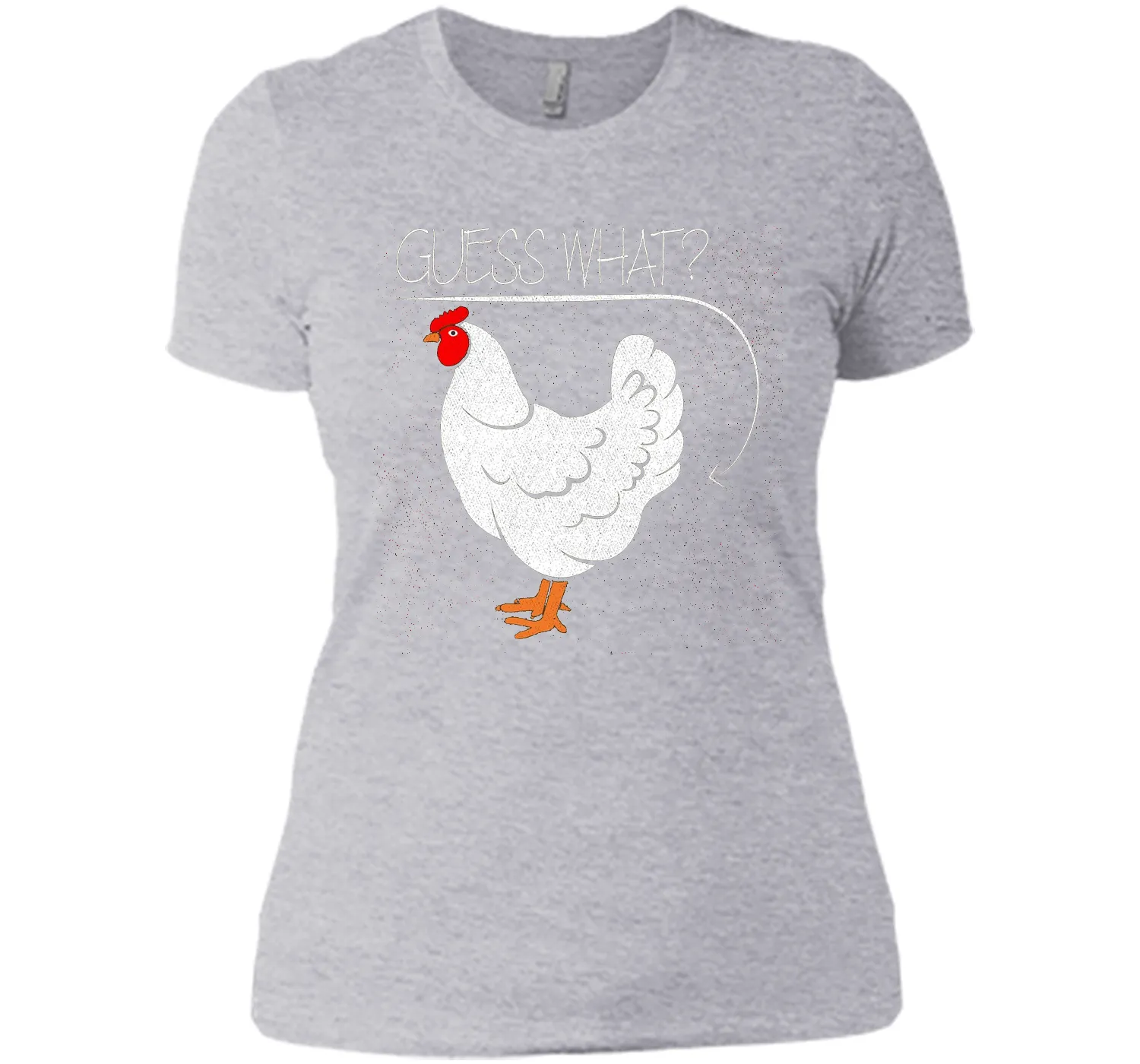 Guess What? Chicken Butt Graphic T-Shirt