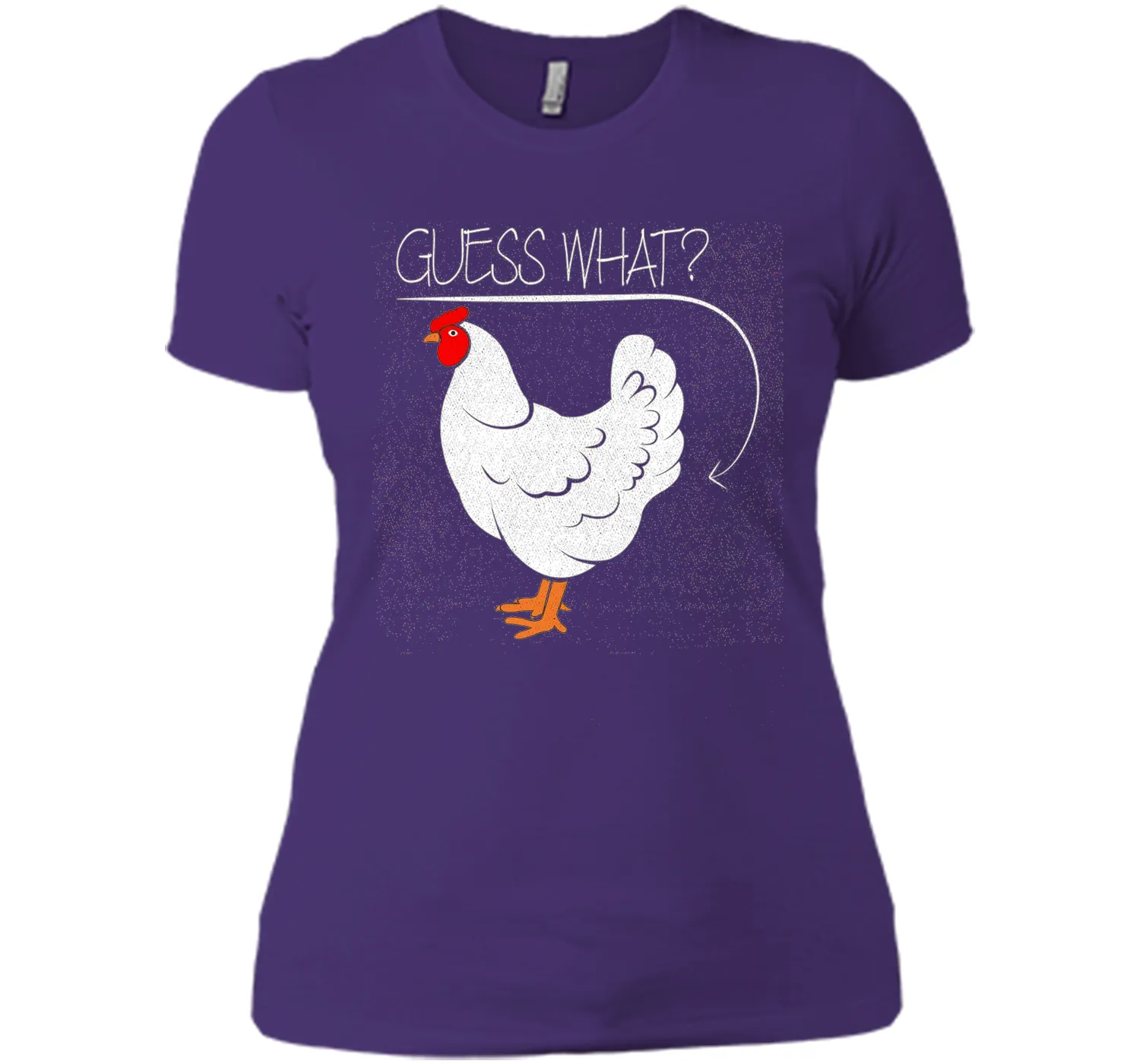 Guess What? Chicken Butt Graphic T-Shirt