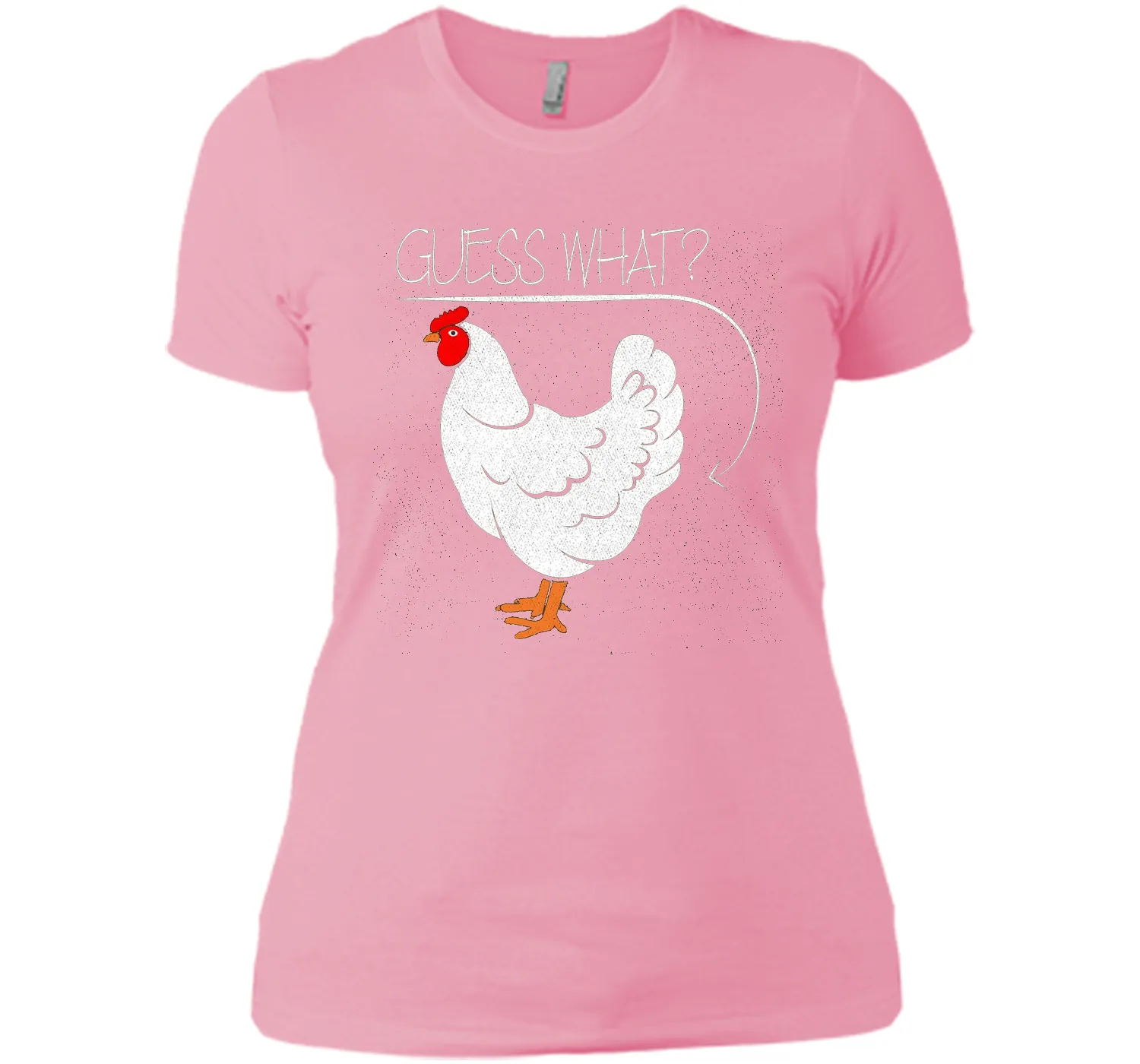 Guess What? Chicken Butt Graphic T-Shirt