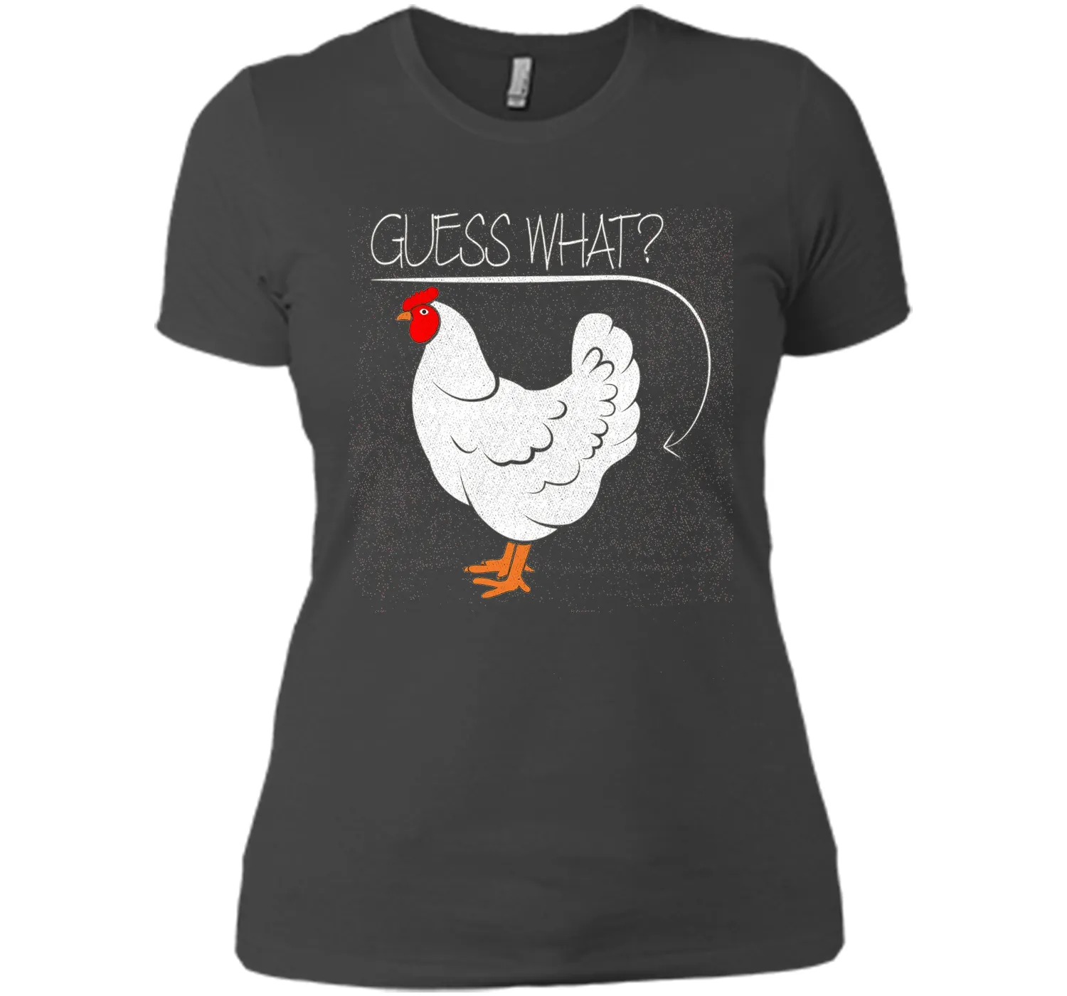 Guess What? Chicken Butt Graphic T-Shirt