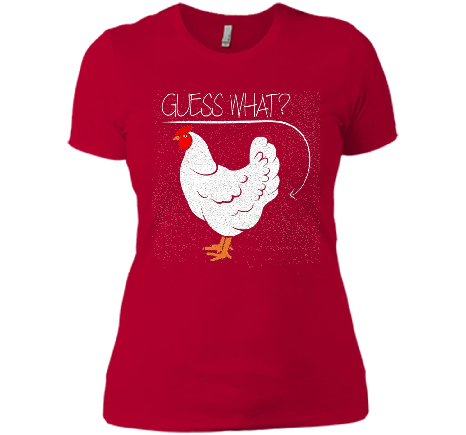 Guess What? Chicken Butt Graphic T-Shirt