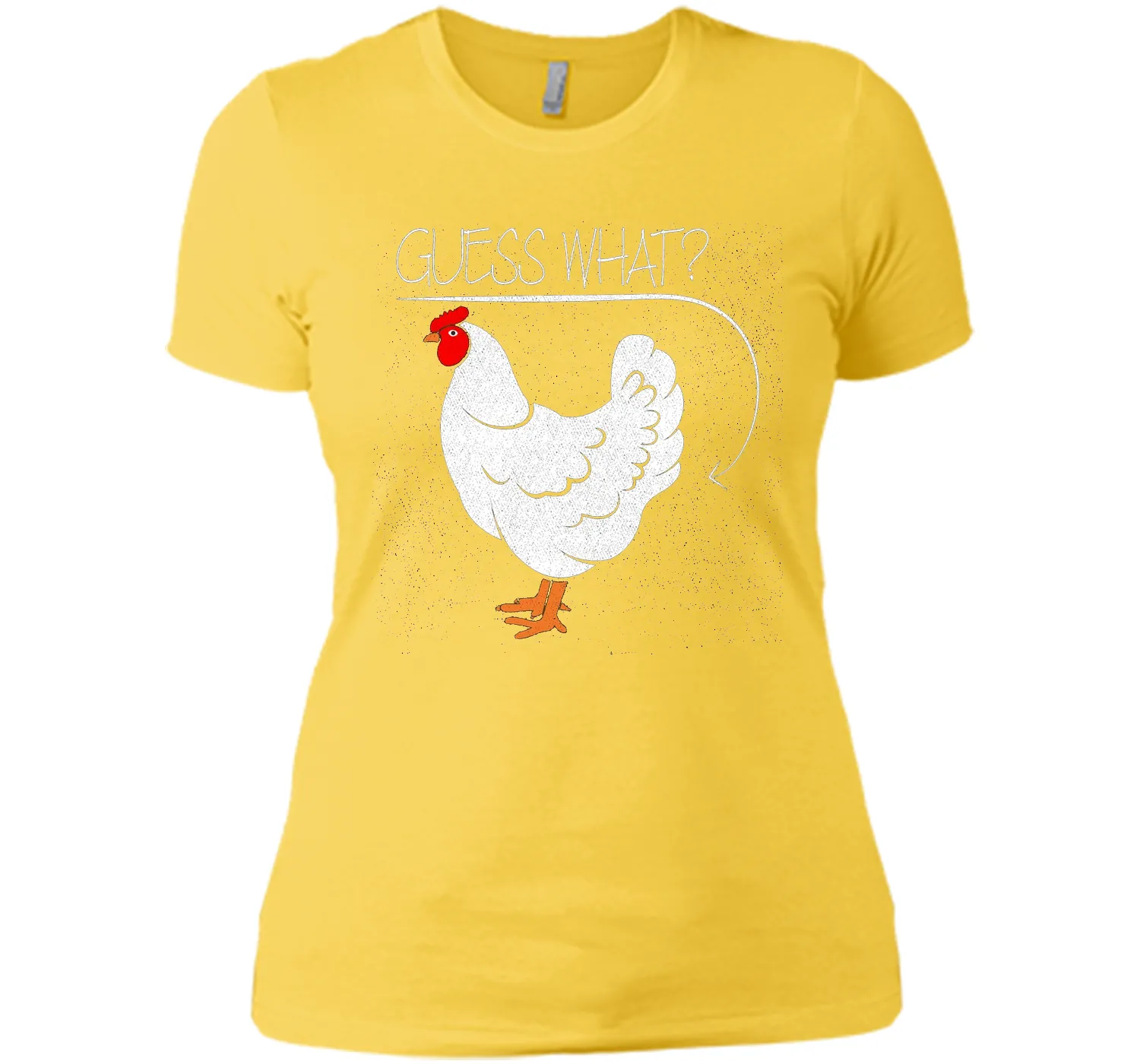Guess What? Chicken Butt Graphic T-Shirt
