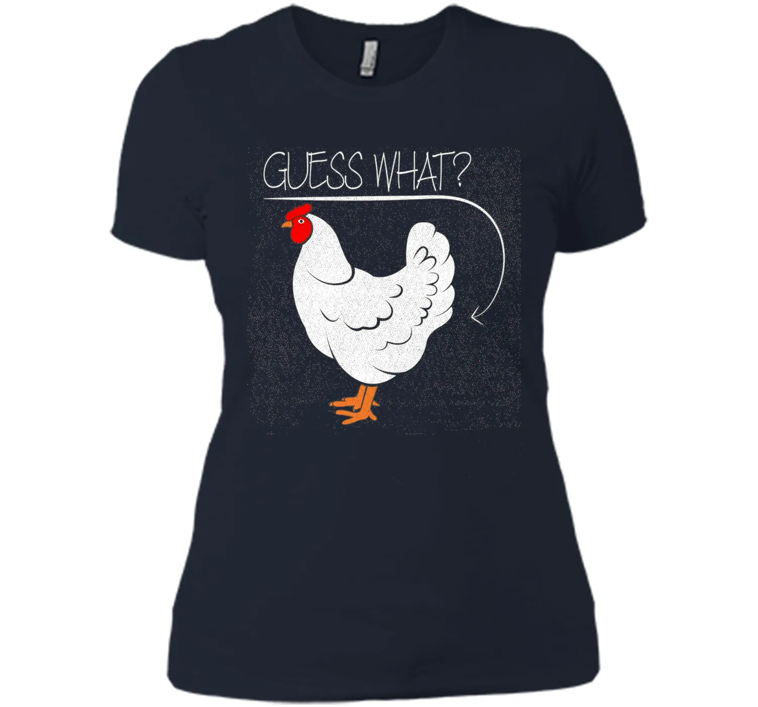 Guess What? Chicken Butt Graphic T-Shirt