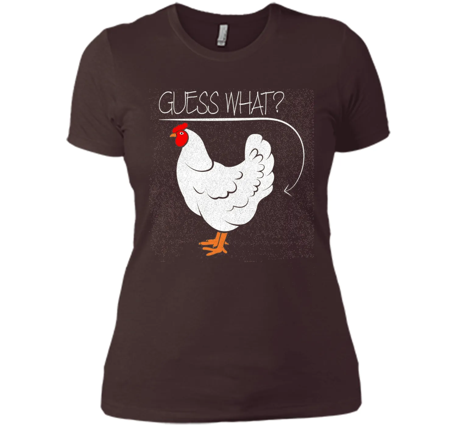 Guess What? Chicken Butt Graphic T-Shirt