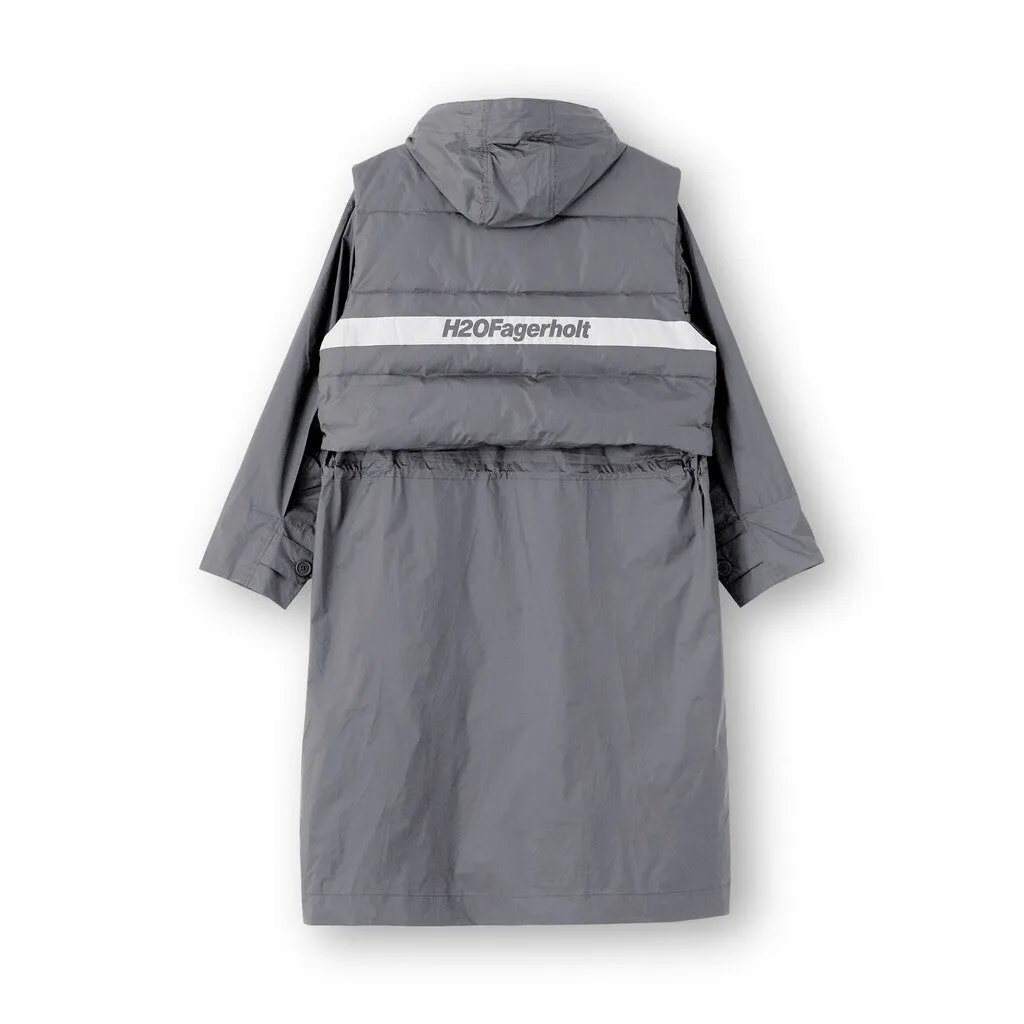 H2OFagerholt Rain Coat - Koala Grey
