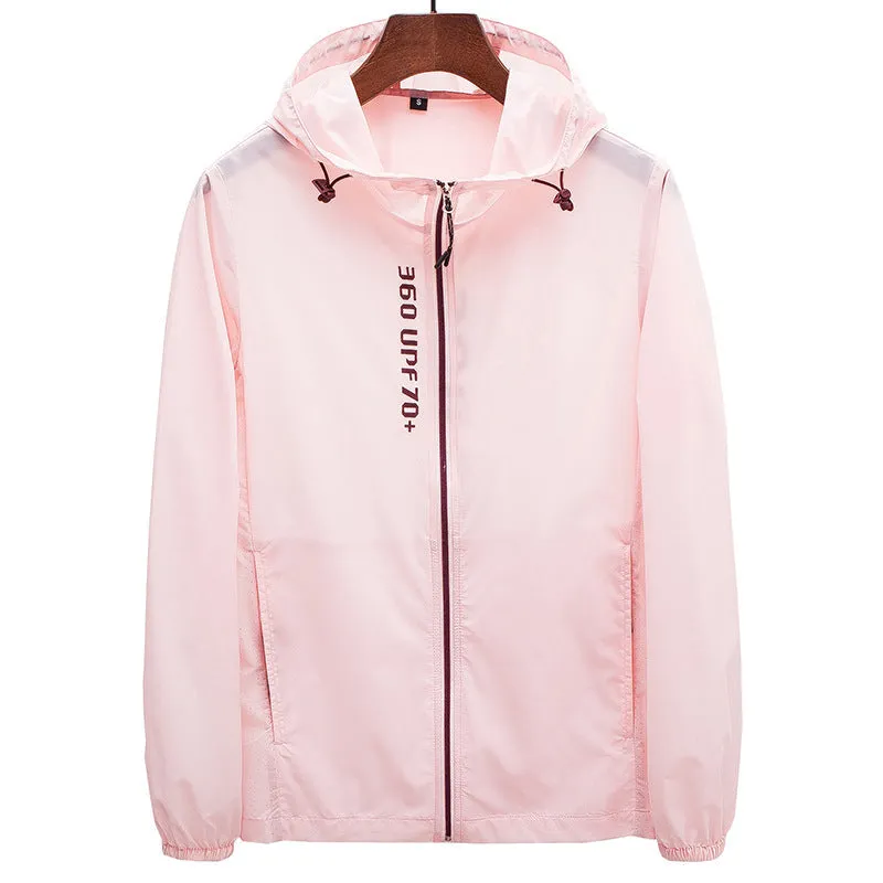 🔥Hot Sale🔥UPF 70  Sun Protection Coat Fashion Couple Icy Cool Jacket