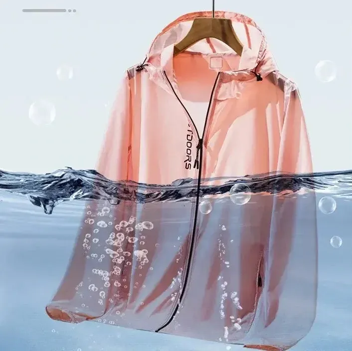 🔥Hot Sale🔥UPF 70  Sun Protection Coat Fashion Couple Icy Cool Jacket