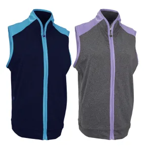 Island Green Womens IGLVST1964 Contrast Detail Gilet