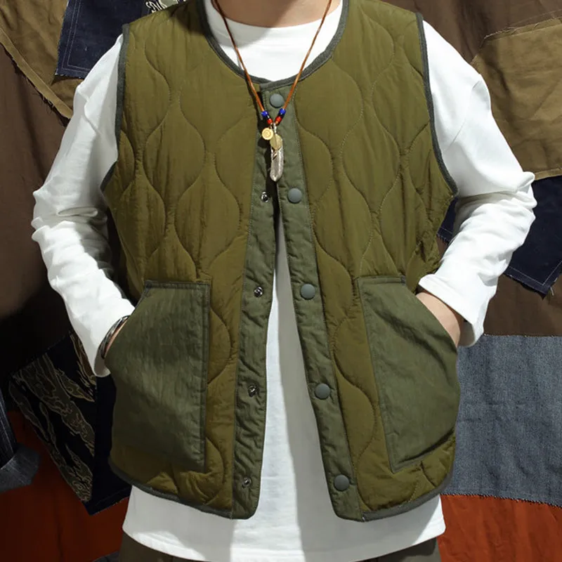 JAPANESE QUILTING PUFFER VEST