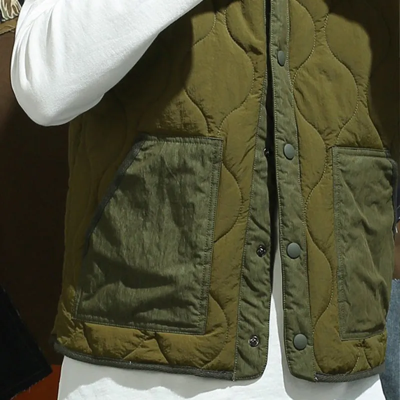 JAPANESE QUILTING PUFFER VEST