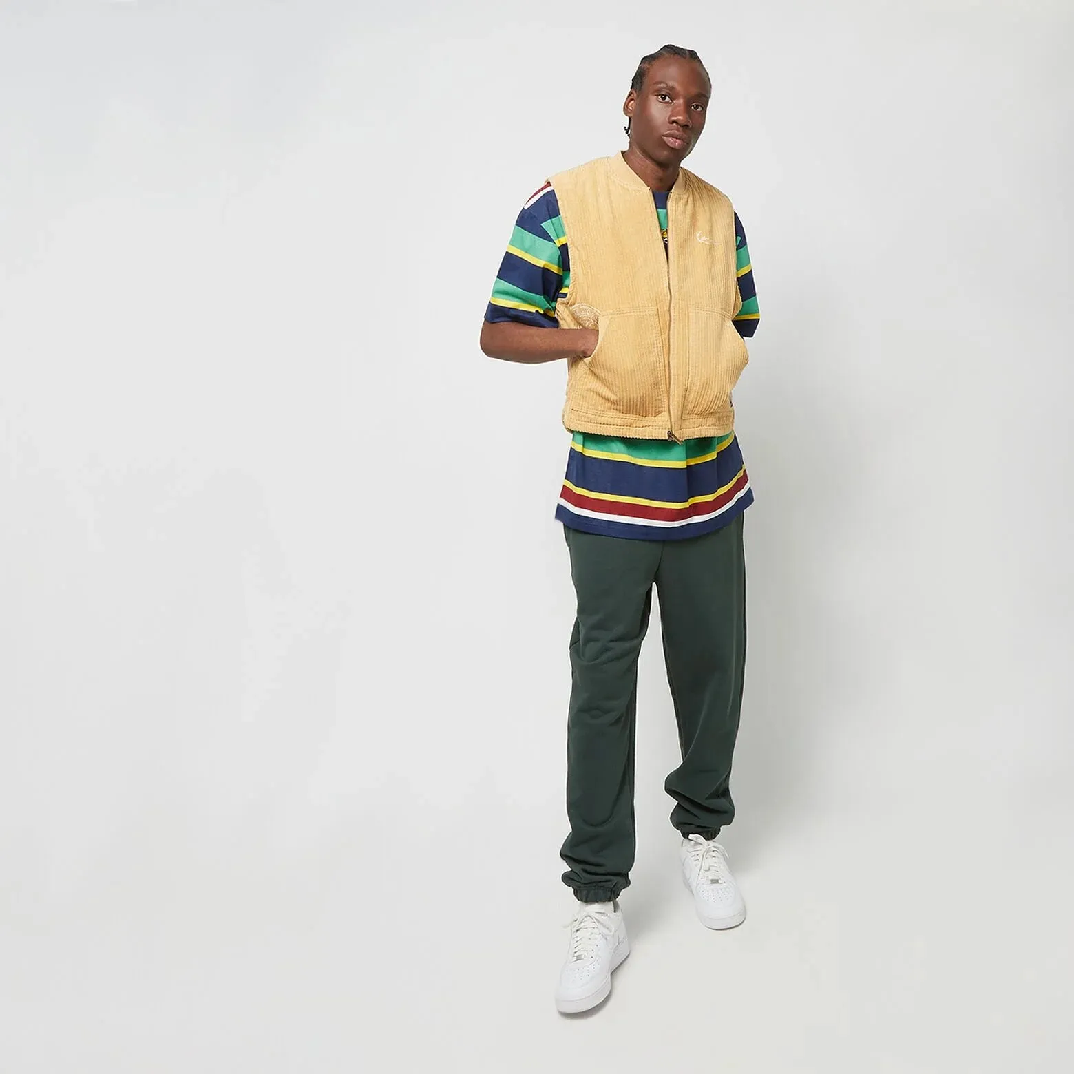 Karl Kani Chest Signature Corduroy Vest