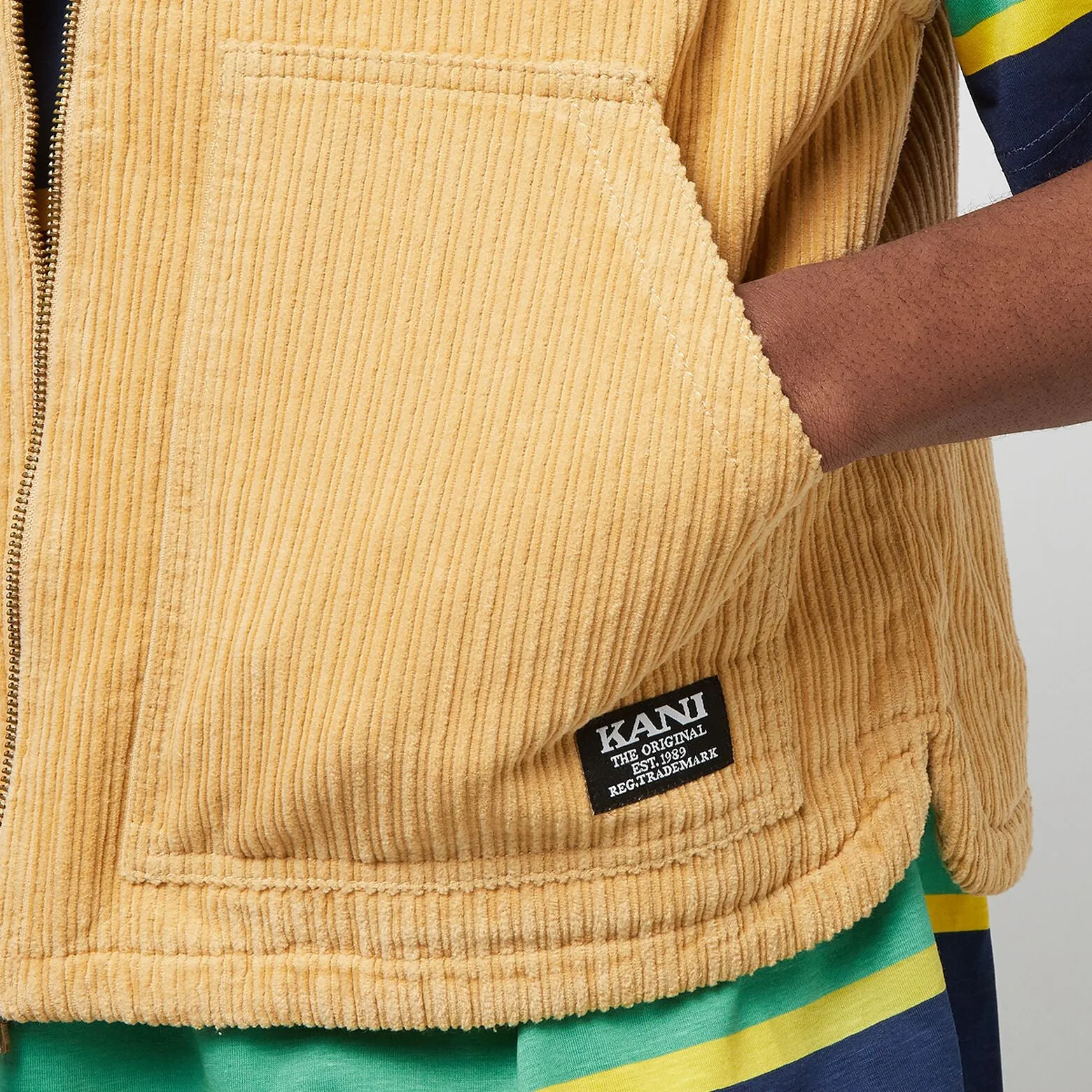Karl Kani Chest Signature Corduroy Vest