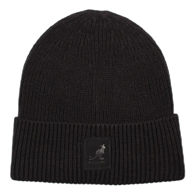 Kg Patch Beanie Black