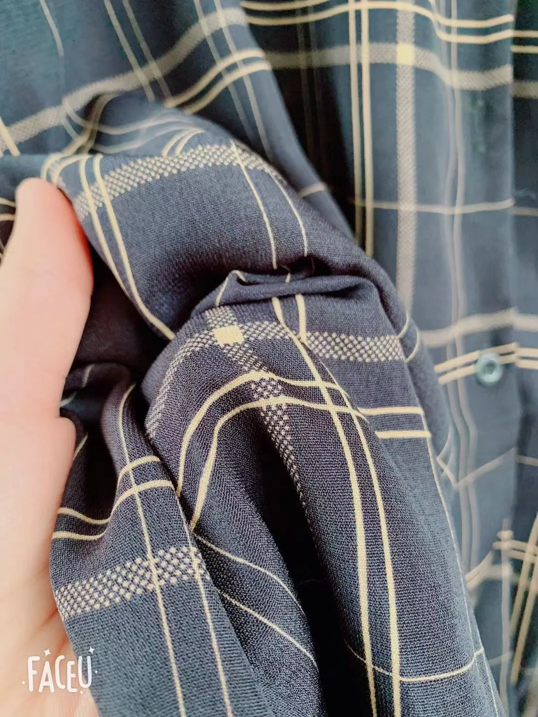 Korean Dress Plaid Shirt