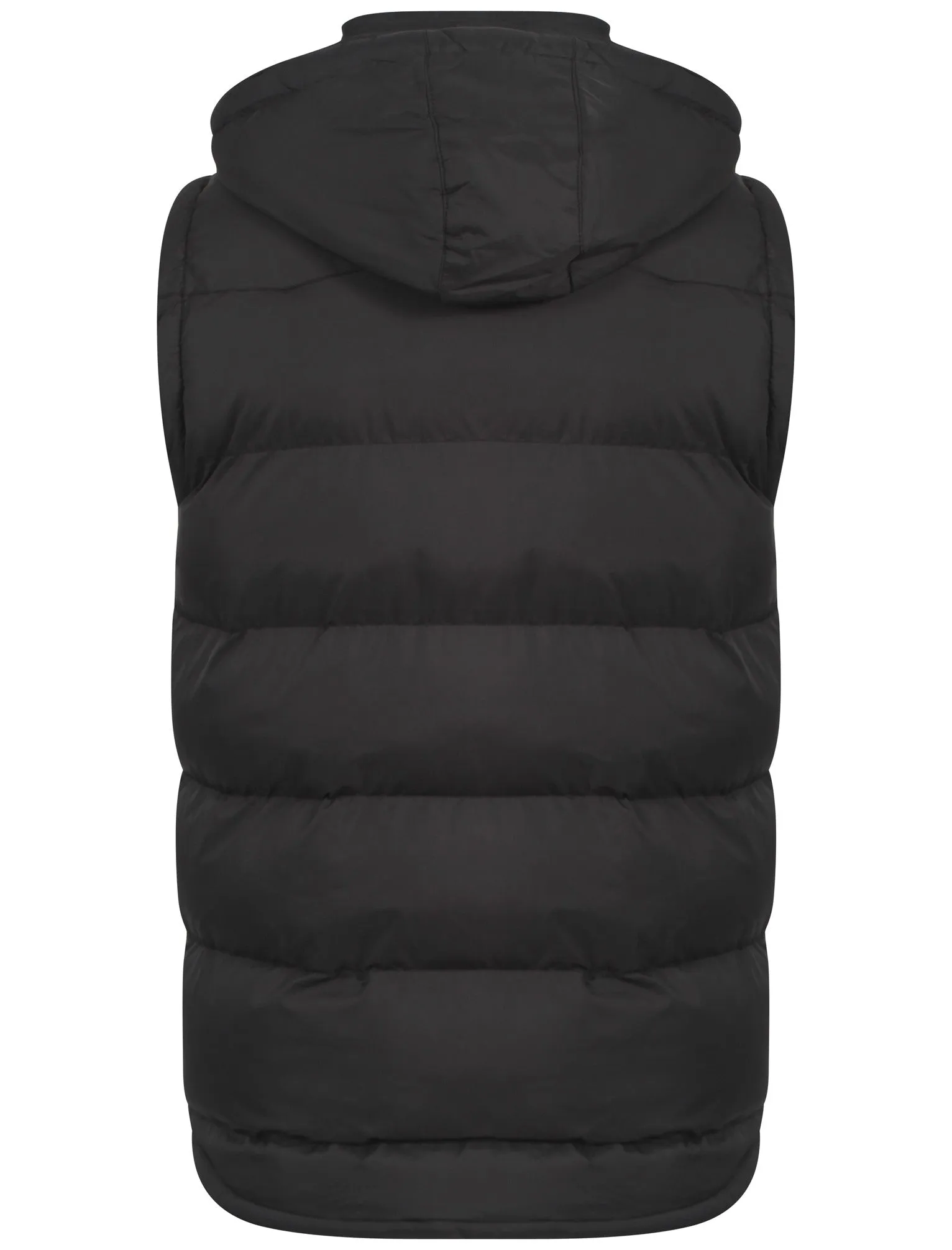 Kyber Quilted Hooded Gilet in Black - Tokyo Laundry