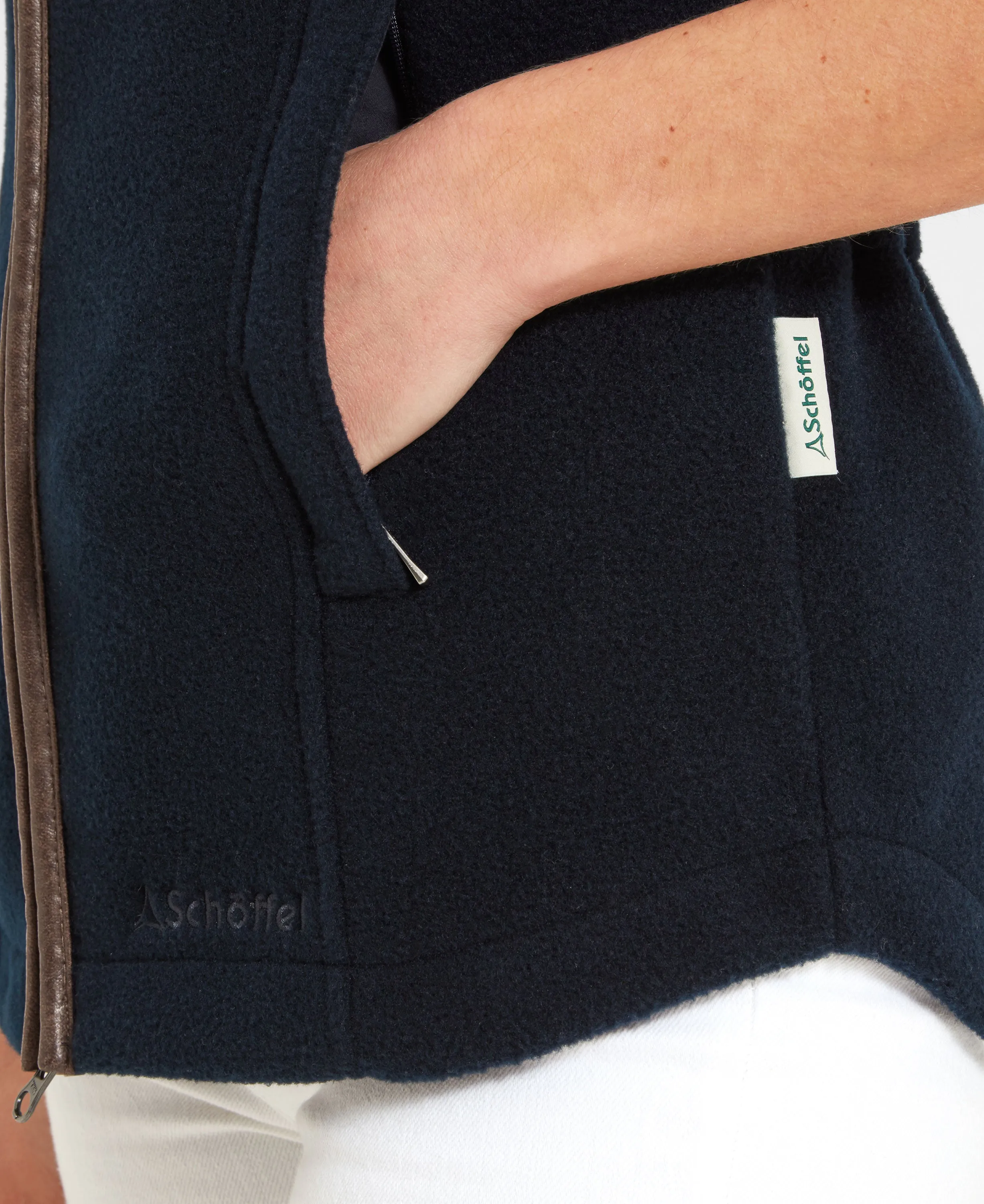 Lyndon II Fleece Gilet - Navy
