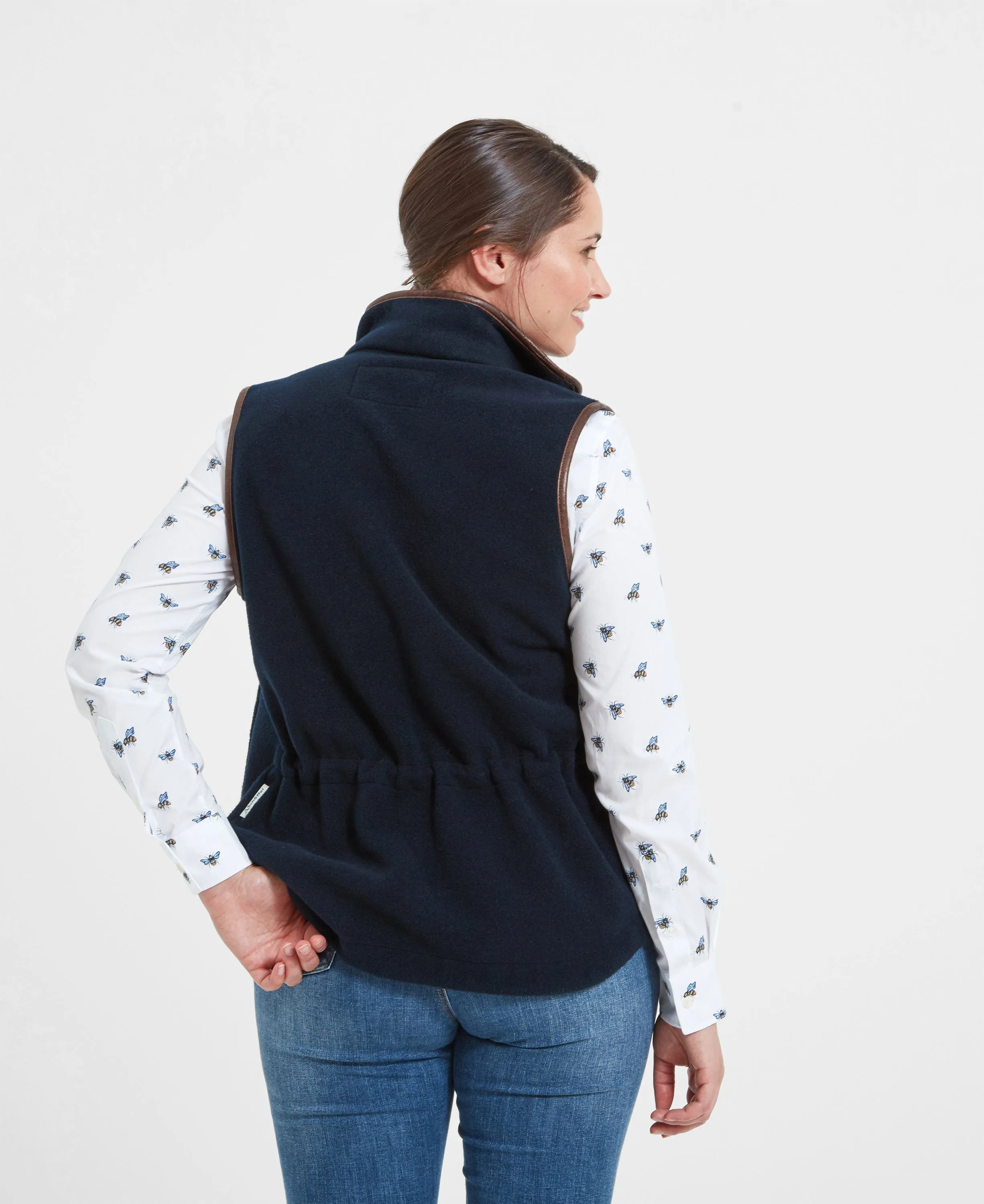 Lyndon II Fleece Gilet - Navy