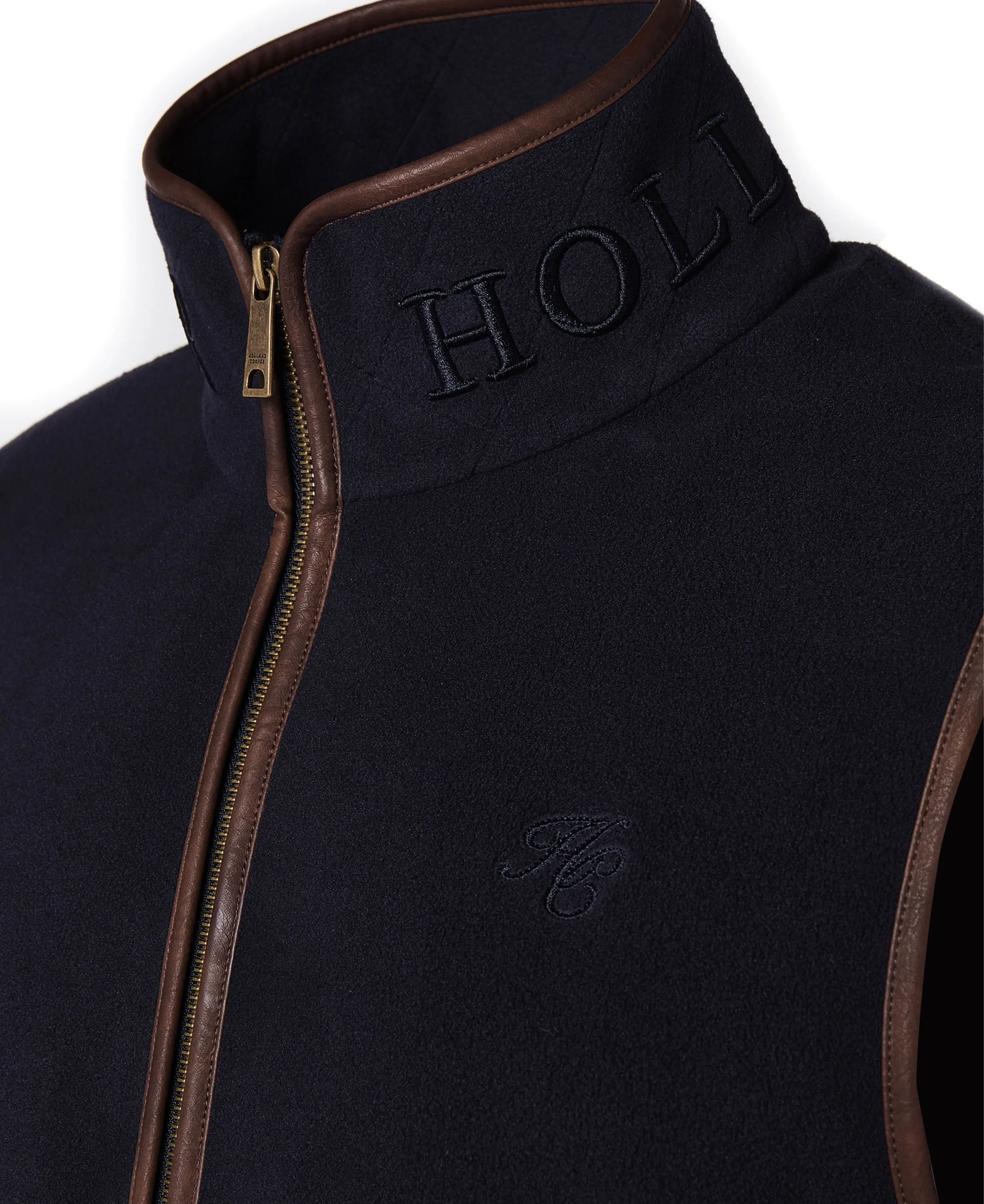 Men's Country Fleece Gilet - Ink Navy