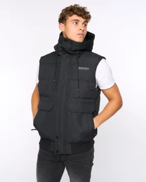 Mens Milwaka Gilet Black