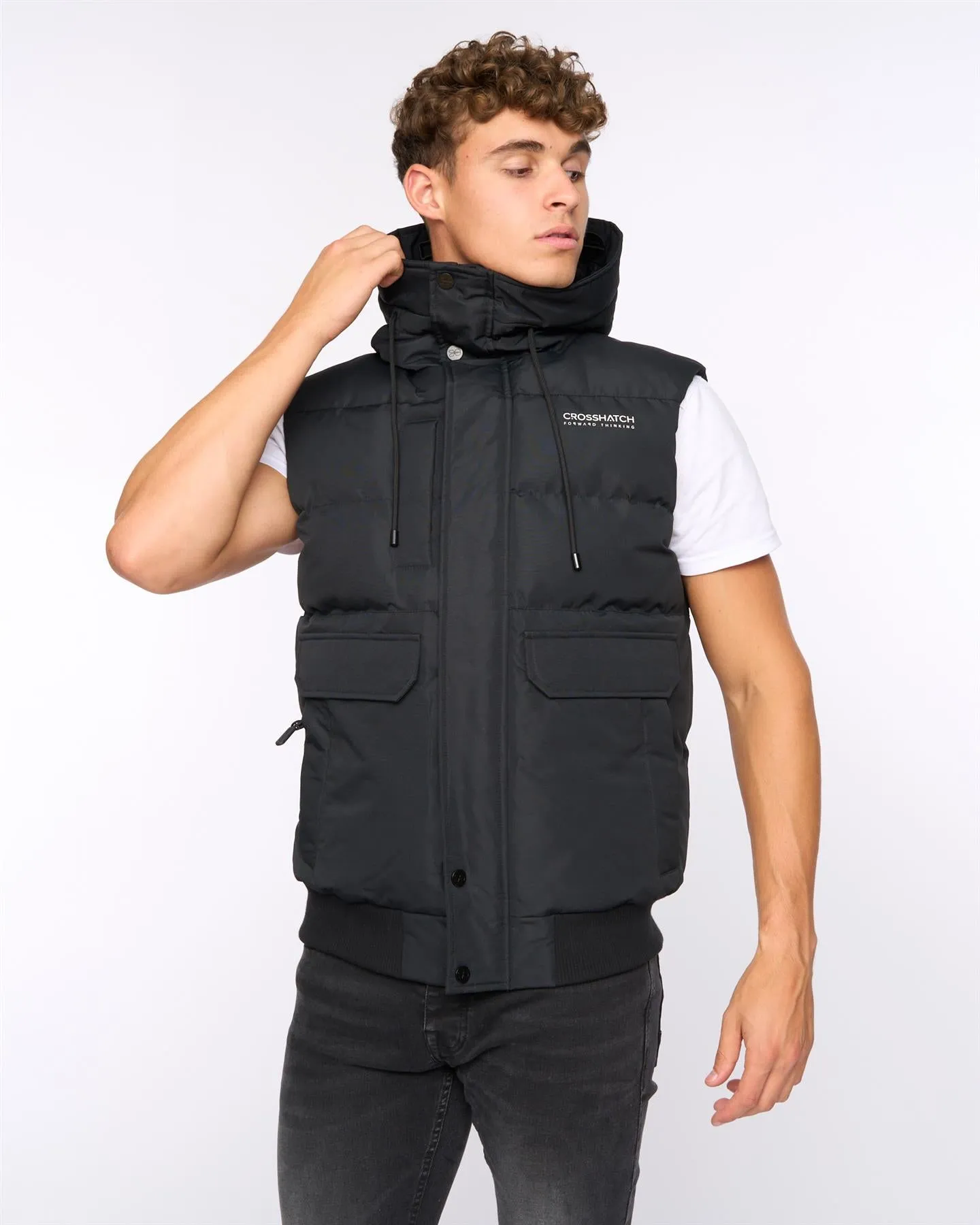 Mens Milwaka Gilet Black