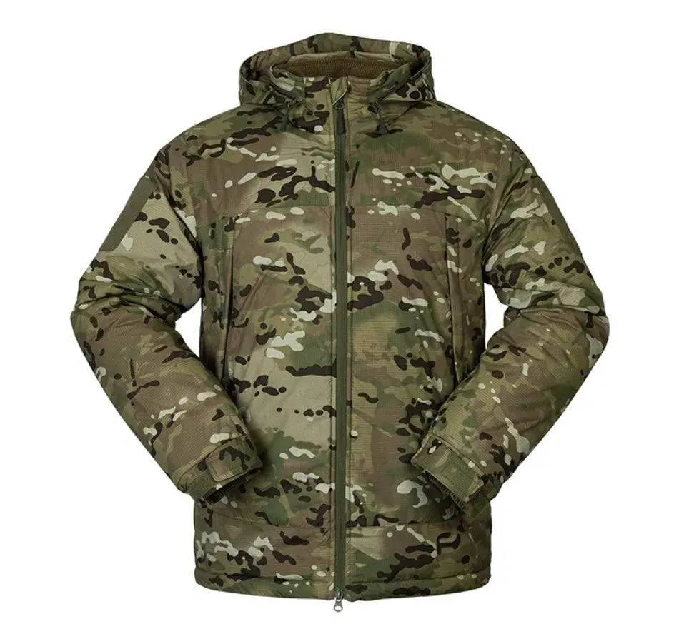 Men’s Winter Tactical Parka Set – Waterproof Hunting Suit & Windbreaker Jacket