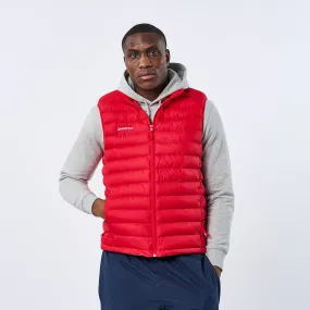 Omnitau Men's Team Sports Recycled Padded Gilet - Red