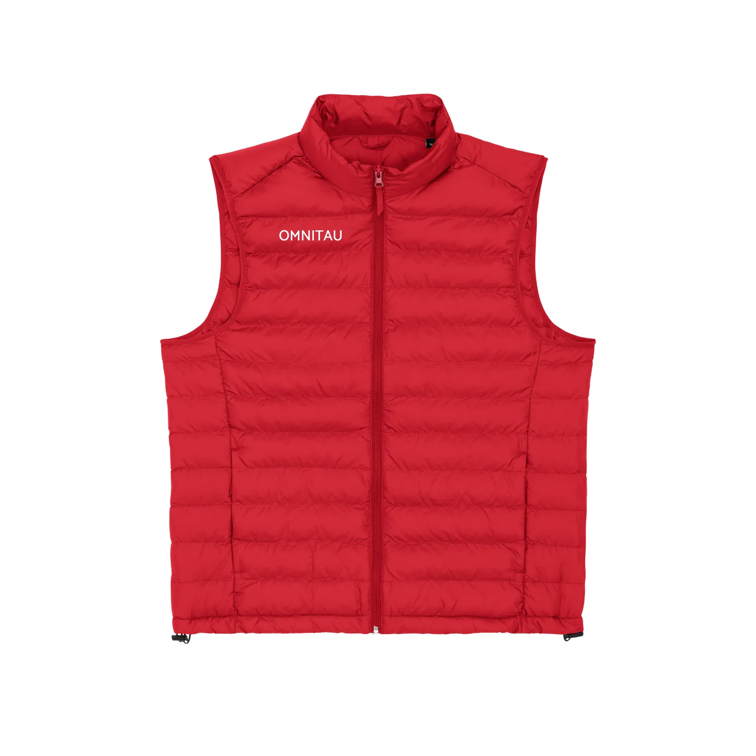 Omnitau Men's Team Sports Recycled Padded Gilet - Red