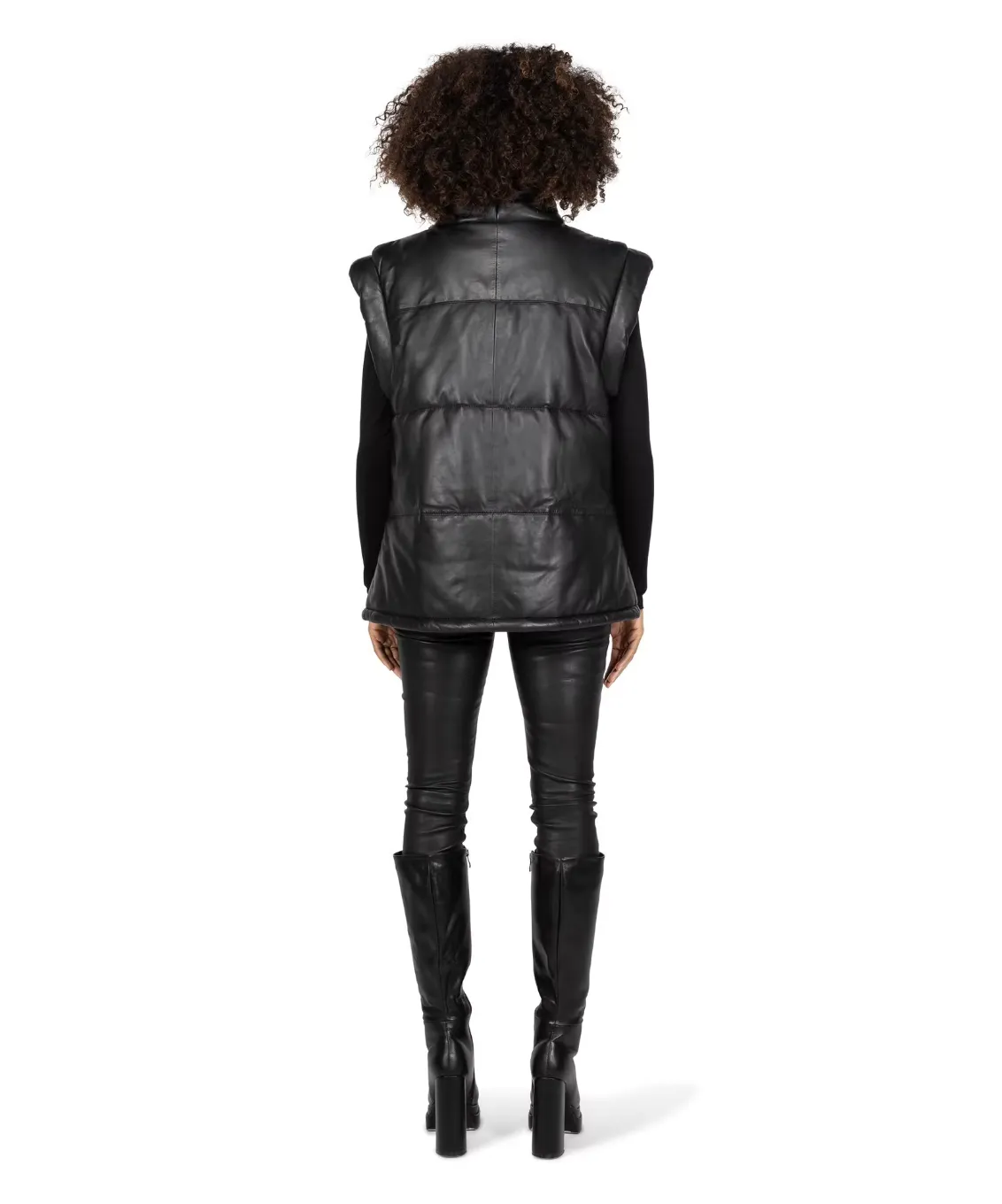 Picasso puffer gilet