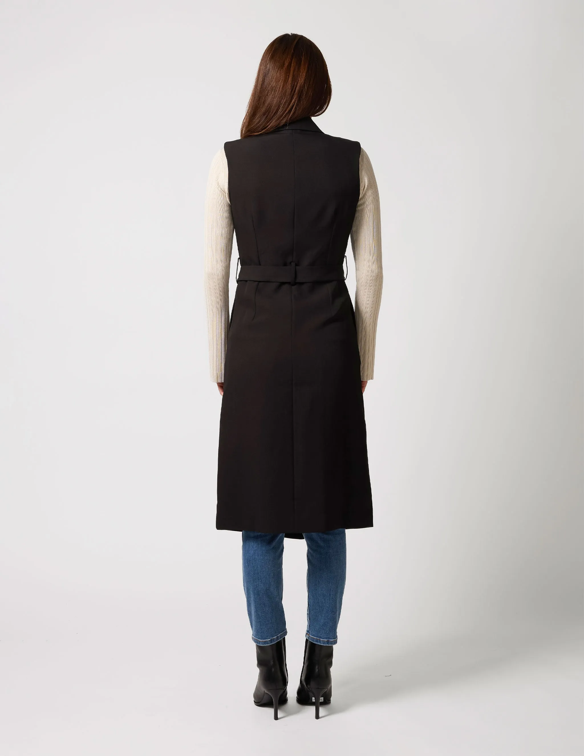 Plum Coat - Black
